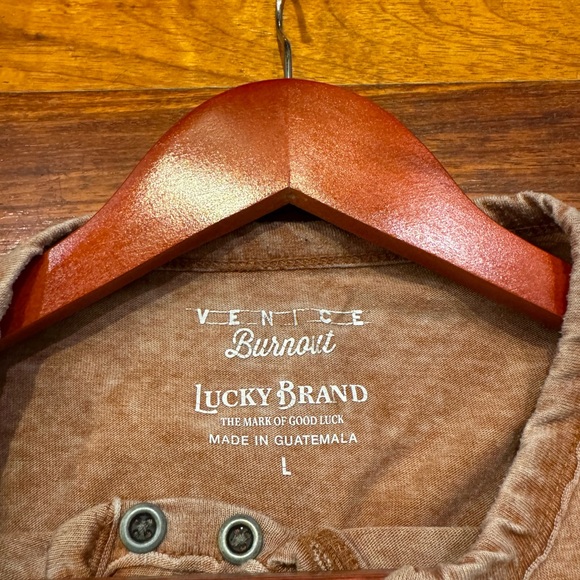 Lucky brand long sleeve Henley - Picture 3 of 3